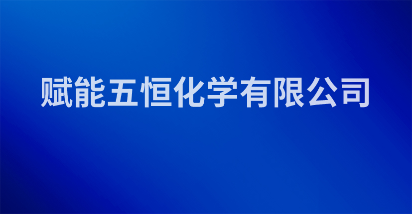 赋能五恒化学有限公司