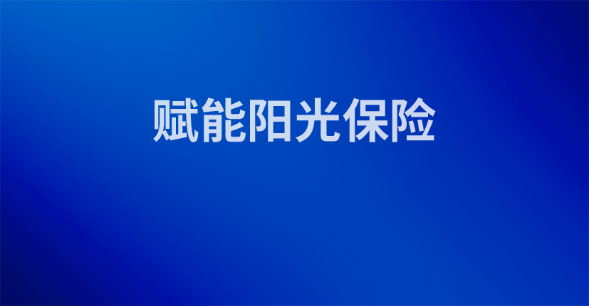赋能阳光保险