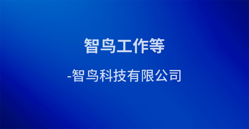 智鸟工作等-智鸟科技有限公司