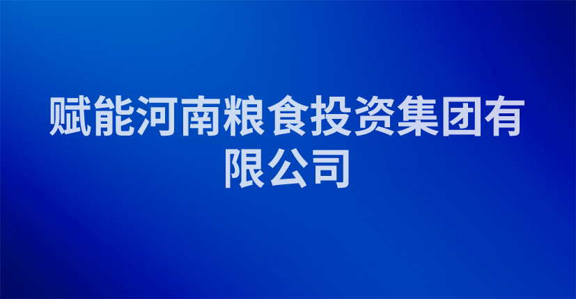 赋能河南粮食投资集团有限公司